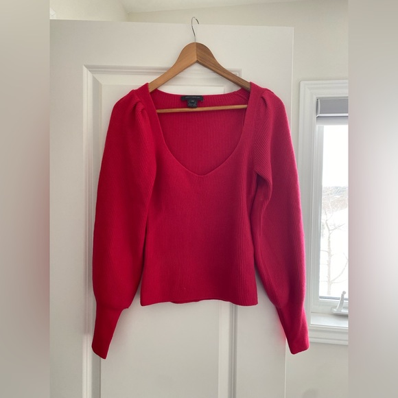 French connection fuchsia sweater - Picture 2 of 6